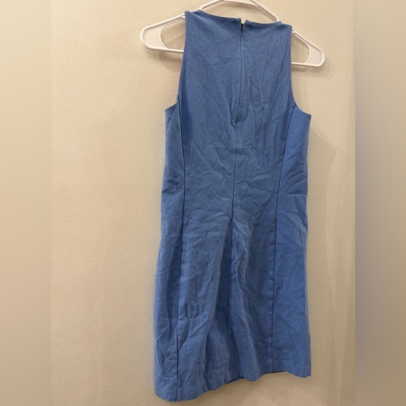 Tory Burch Blue and Orange Embroidered Dress -sleeveless -size XS - cotton blend - Picture 6 of 6